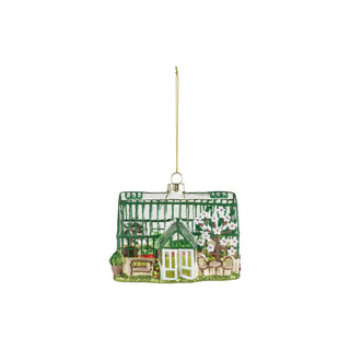Glass Greenhouse Ornament