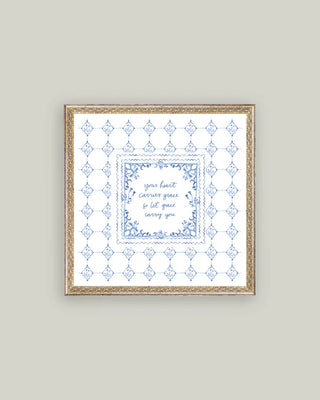 Let Grace Carry You Framed Wall Art