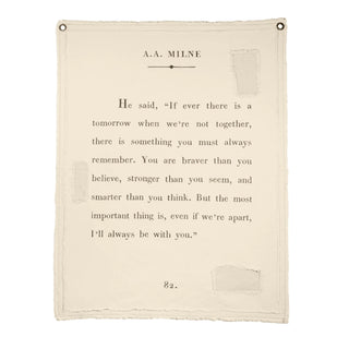 Medium Poetry Tarp | A.A. Milne