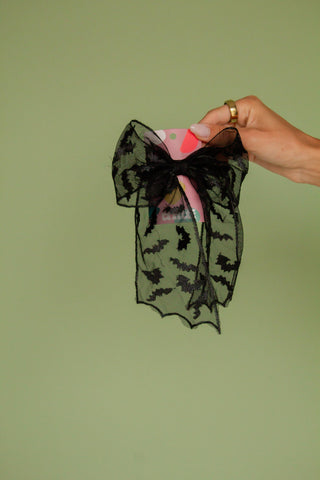 Bat Bow Barrette