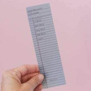 Little Women Library Bookmark