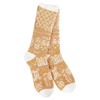 Gingerbread Cozy Crew Socks