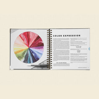 Spiral Bound How-to Watercolor Book: Modern Watercolor Botanicals