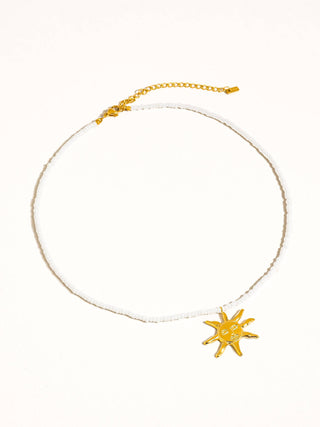 Sol Glow Beaded Necklace