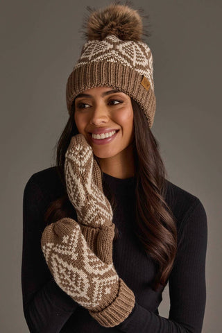 Stars Hollow Knit Mittens