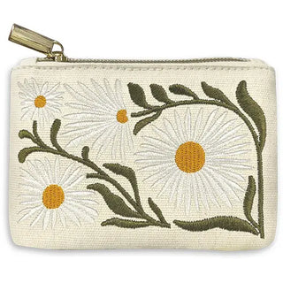 Flower Market Mini Zipper Pouch