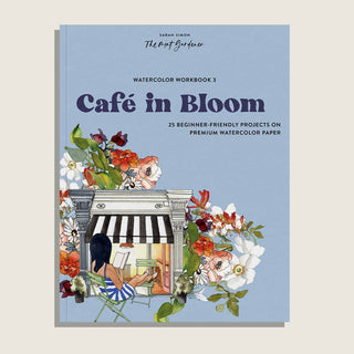 Watercolor Workbook | Café in Bloom