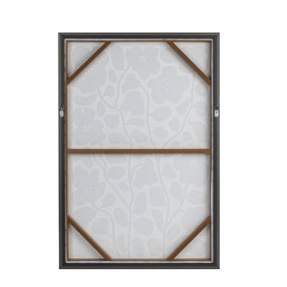 Black Floral Framed Wall Art *online exclusive*