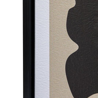 Black Floral Framed Wall Art *online exclusive*