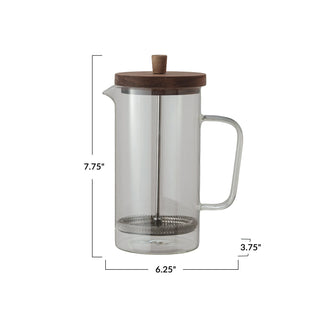 FINAL SALE French Press Coffee Maker