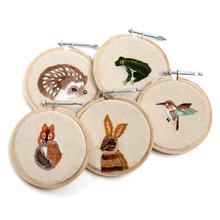Whimsical Mini Embroidery Hoop