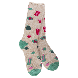 Cozy Christmas Crew Socks - Gifts 