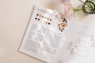 Watercolor Workbook | Flowers, Feathers, & Animal Friends