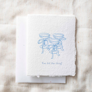 You Did the Thing Card + Envelope