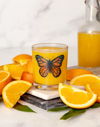 FINAL SALE Butterfly Drinking Glass (more styles)
