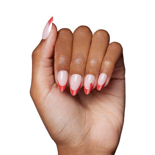 Mrs. Claus Press-On Nails | Short Almond