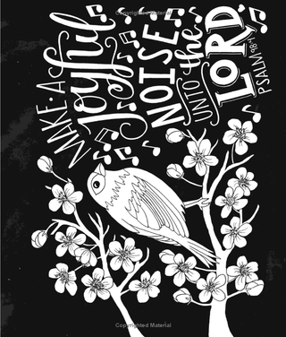 Chalk It Up Grace: Coloring Book of Removable Wall Art