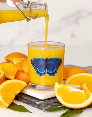 FINAL SALE Butterfly Drinking Glass (more styles)