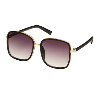 Gold Trim Squared Sunglasses