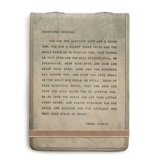 Large Leather Journal (More Quotes Available)