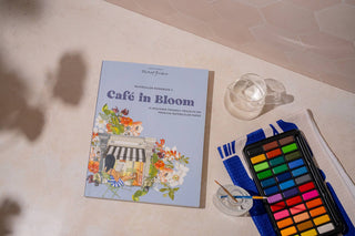 Watercolor Workbook | Café in Bloom