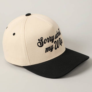 Sorry About My Husband Hat
