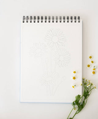 Floral Watercoloring Book