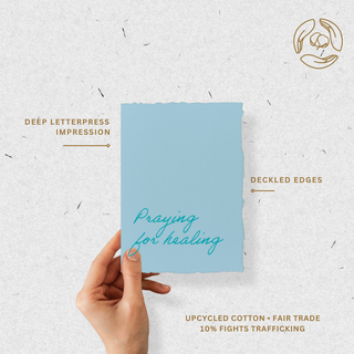 Praying for healing Card + Envelope