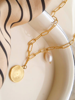 Freya Coin Chain Necklace