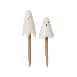 Ghost Figure Plant Stick Set of 2