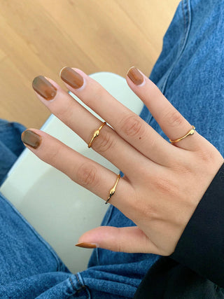 Gwen Minimalist Band Ring