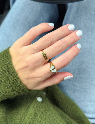 Heart Cross Ring