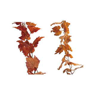 Faux Fall Leaf Garland
