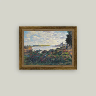 The Seine At Argenteuil Framed Wall Art