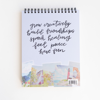 Landscape Watercoloring Book