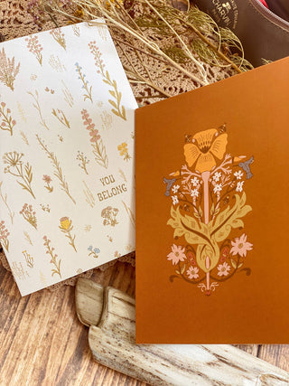 California Dreaming Blank Greeting Card