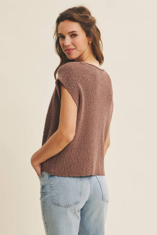 The Maren Short Sleeve Sweater