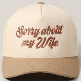 Sorry About My Husband Hat