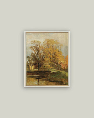 Autumn Study Framed Wall Art