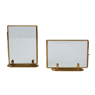 Standing Brass Photo Frame