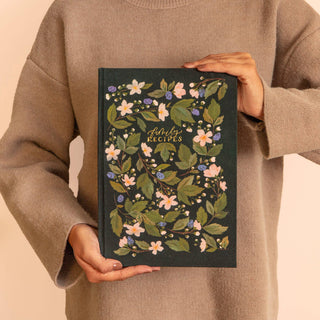 Floral Heirloom Recipe Book