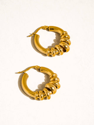 Sunseed Hoop Earring
