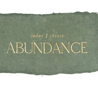 Handmade Affirmations Mini Card