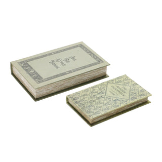 Sage Book Storage Box Single