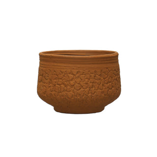 FINAL SALE Textured Terracotta Pot