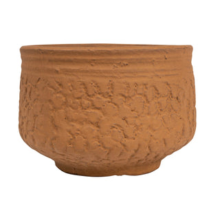 FINAL SALE Textured Terracotta Pot