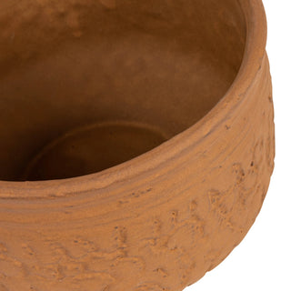FINAL SALE Textured Terracotta Pot