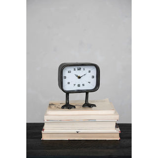 IMPERFECT FINAL SALE Duck Feet Clock