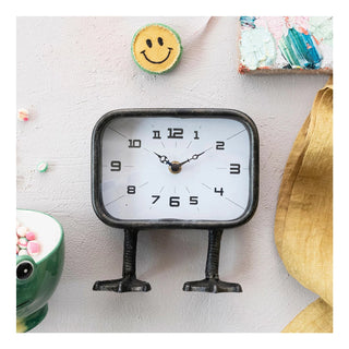 IMPERFECT FINAL SALE Duck Feet Clock