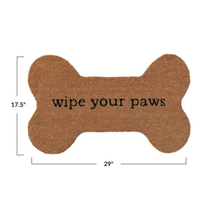 FINAL SALE Wipe Your Paws Doormat
